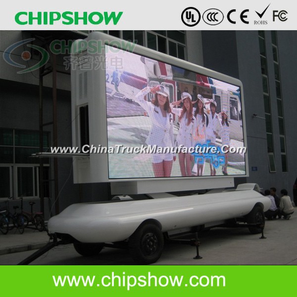 Chipshow P10 Outdoor Full Color Mobile Truck LED Billboard