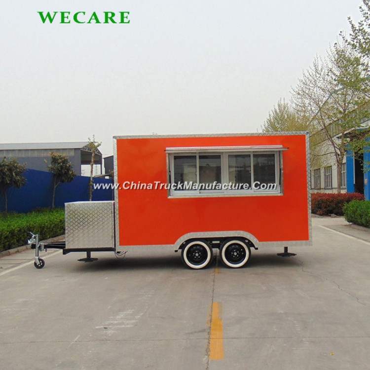 Customized Mobile Food Truck in China