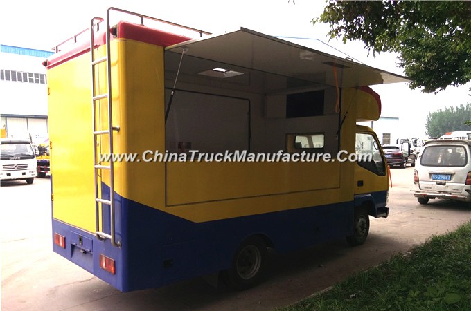 Dongfeng Fast Food Cooking and Sale Truck 5t Mobile Snack Truck Fast Food Mobile Kitchen