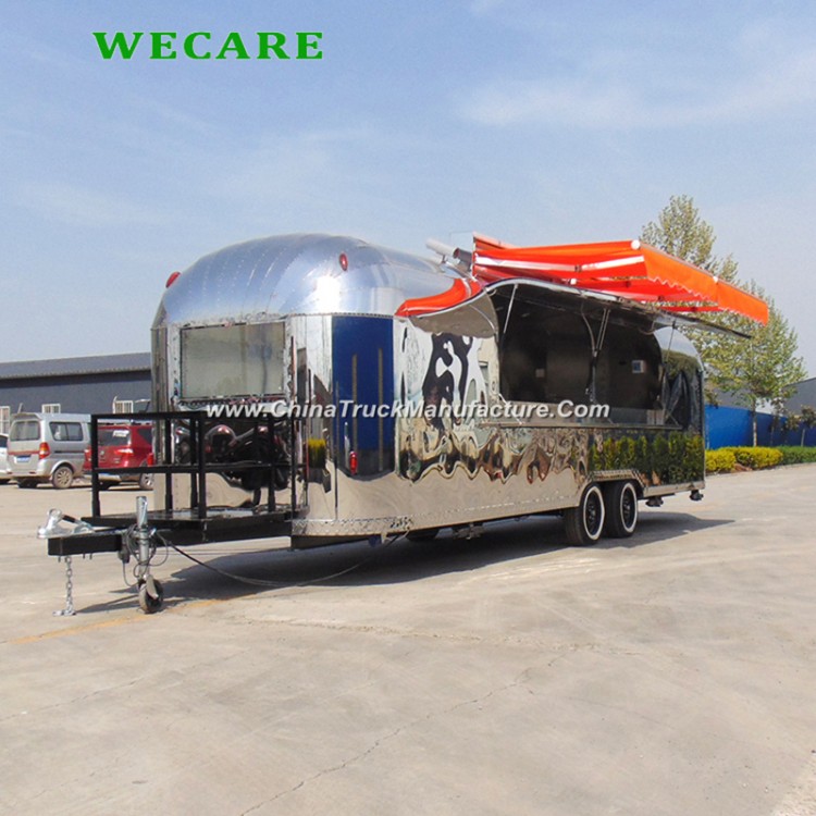 Towable Mobile Food Truck with Ce