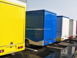 4X2 4 Wheels Petrol Engine Mobile Food Sales Truck Mobile Vending Truck