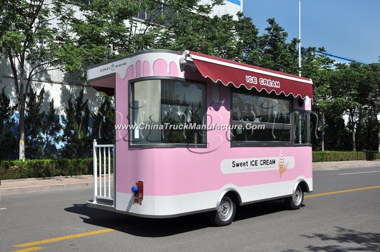 Street Mobile Ice Cream Sandwich Food Truck