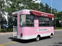 Street Mobile Ice Cream Sandwich Food Truck