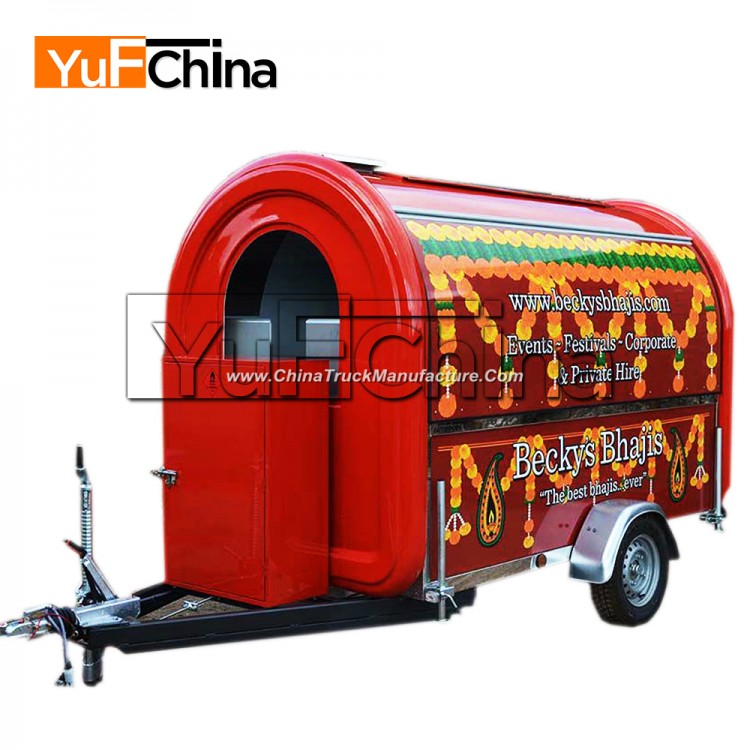China New Design Fast Food Truck for Sale