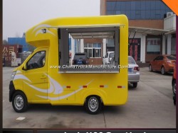 Food Vending Truck Mobile Restaurant Fast Food Selling Van with Machines