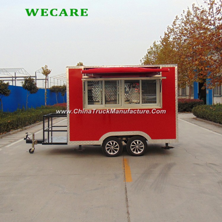 Electric Mobile Fast Food Truck for Snack Food