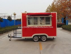 Electric Mobile Fast Food Truck for Snack Food