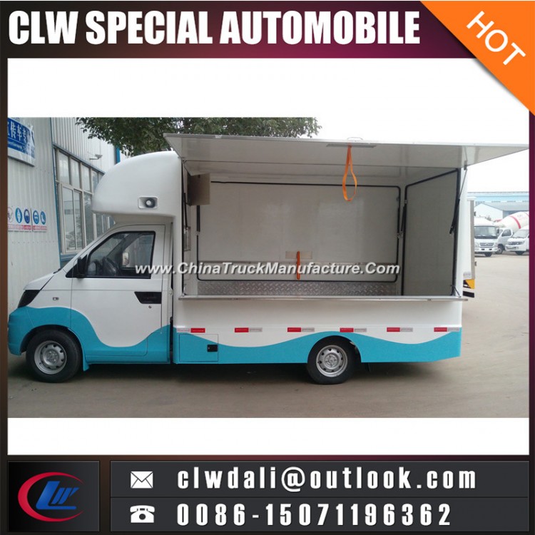 4*2 Mobile Fast Food Vehicle Hot Sale Ice Cream Truck