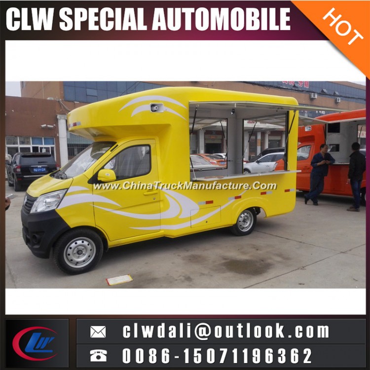 New Small 4X2 Mini Mobile Fast Food Selling Truck for Sale