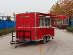 Electric Mobile Hamburger Truck for Fast Food