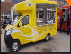 2018 New Food Truck Mobile Restaurant Food Selling Van