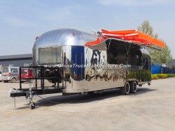 Fashionable Mobile BBQ Food Truck on Promotion