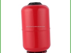 Red Color Replaceable Menbrance Horizontal Pressure Water Tank