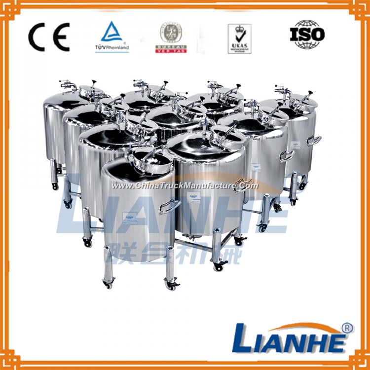 500L Stainless Steel Storage Tank for Cosmetic and Pharmacy