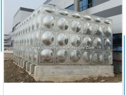 Ss304 SMC Stainless Steel Water Pressure Tank for Storage Water