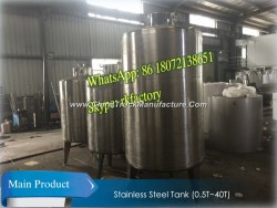 5000L Juice Storage Tank (stainless steel tank)
