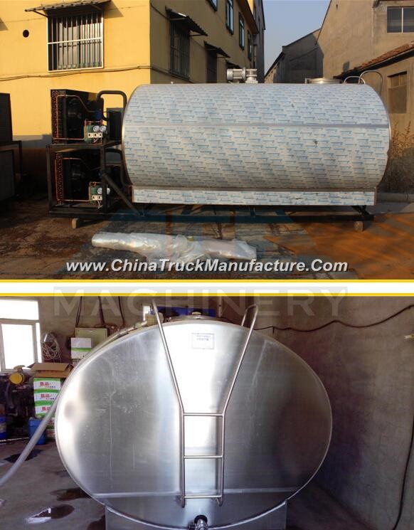 ISO9001 Approved Horizontal Stainless Steel Storage Tank for Milk (ACE-ZNLG-S7)