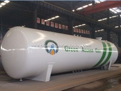 Hot Sell  60000 Litres LPG Storage Tank 30tons for Gas Plant Construction
