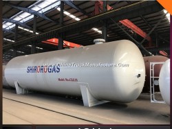 China 60cbm 30mt Horizontal LPG Gas Bullet Storage Tank