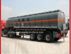 Asphalt Liquid Bitumen Heating Storage Truck Trailer / Bitumen Tank