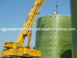 FRP GRP Fiberglass Vertical Chemical Storage Tank