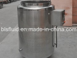 Stainless Steel Vertical Single Layer Storage Tank with Movable Wheel