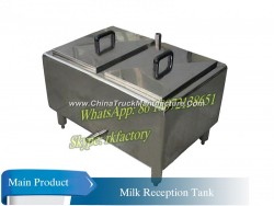 300L Milk Reception Tank Milk Weighing Tank Milk Acceptance Tank