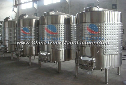 Stainless Steel Cooling Jacket Wine Fermenter Tank