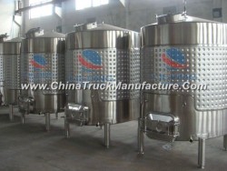 Stainless Steel Cooling Jacket Wine Fermenter Tank
