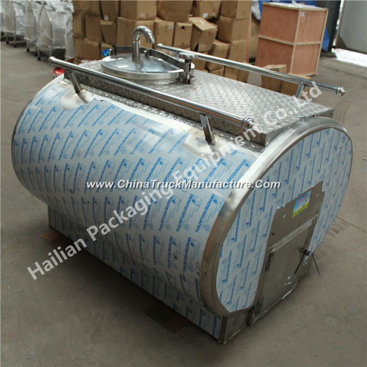 Horizontal Steel Milk Transportation Tank