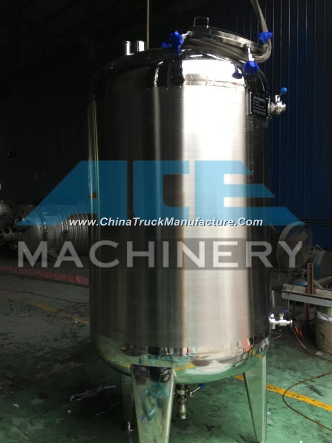 Food Sanitary Stainless Steel 3000L Juice Storage Tank (ACE-CG-9L)