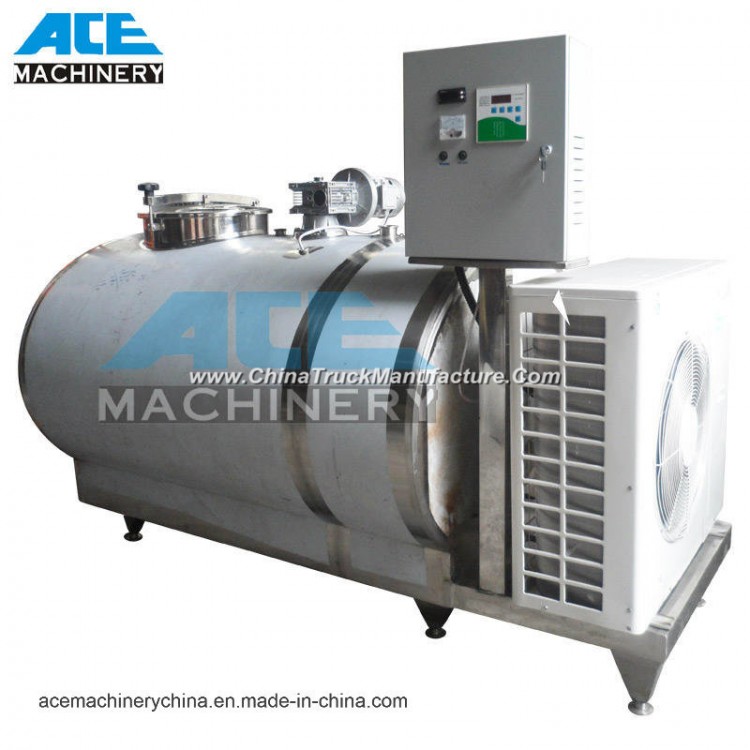 1000litres Sanitary Milk Cooling Tank Customized Milk Chiller Vat (ACE-ZLNG-1)