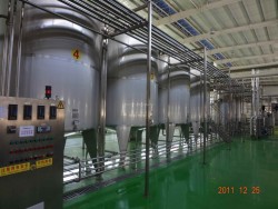 Jacket Tank for Juice Processing Line