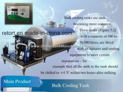 Bulk Milk Cooling Tank 2000liter (fresh milk cooling tank)
