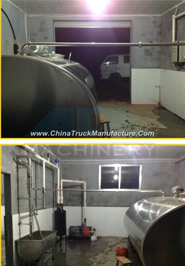 Horizontal Milk Cooling Tank in Dairy Processing Machines (ACE-ZNLG-3E)