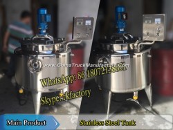 Ss304 Yogurt Pasteurization Tank with Agitator