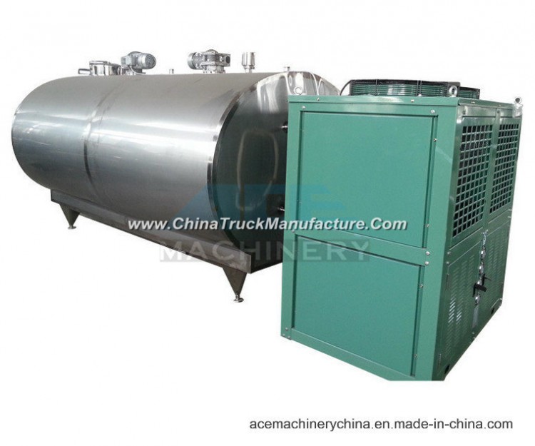500L Stainless Steel Milk Cooling Tanks Price with CIP (ACE-ZNLG-BF)