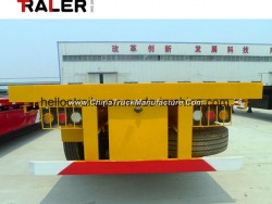 Factory Direct Hot Sale 40FT Flatbed Container Semi Trailer
