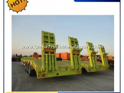 Silon 3 Axle 40FT 60ton Flatbed Container Trailer Price with Mechanical Suspension