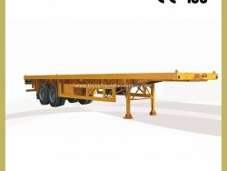 3 Axle 40feet Flat Deck Semi Trailer