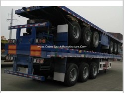 20FT 40FT 45FT Flatbed Container Cargo Semi Trailer for Sale in Qatar