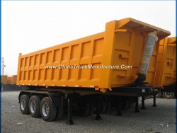 Tri-Axle Rear 40m3 Tipper Dumper Trailer Hydraulic Lift Dump Trailer