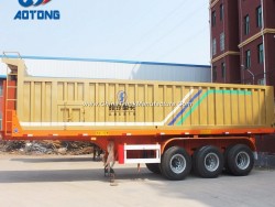 China Manufacture High Quality Flatbed Tipping/Dumper Semi Trailer for Sale