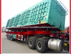 20t-100t Side Tipping Truck Semi Trailer with Tipper Function