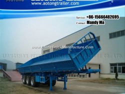 Widely Used Side Dump Semi Trailer, Side Tipping Truck Trailer