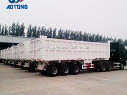 Hot Selling Heavy Load 2/3/4axle Hydraulic Tipping/Dump Trailer Manufacturer