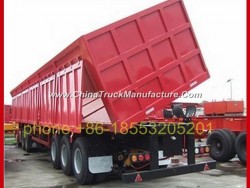 3 Axles Side Tipper Semi Trailer for Transporting Coal