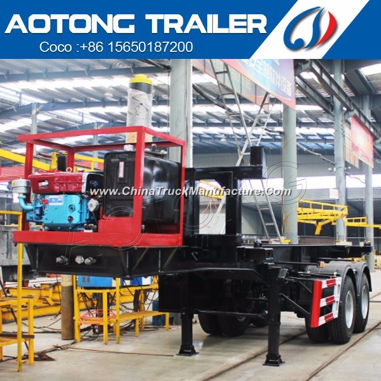 20FT Skeleton Container Dump Trailer for Philippines