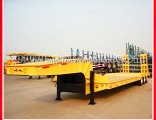 13.5m Long 3-Line-6-Axle Low Bed Truck Trailer 100ton
