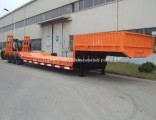 60ton Tri Axles Lowbed Lowboy Low Bed Truck Trailer